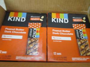 lot 209 image: case of peanut butter dark chocolat...