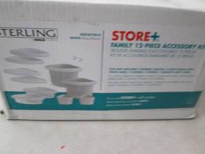 lot 211 image: steraling Store Family 12-Piece Sh...