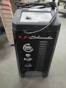 lot 224 image: schumacher battery charger with 200...
