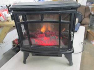 lot 225 image: electric fireplace model DFI-8511-0...