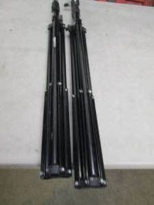 lot 227 image: 2 amazon basics tripods ...