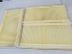 lot 234 image: 3 honey combs for a beehive ...