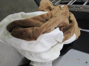 lot 251 image: adult dog costume in suitcase ...