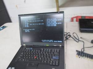 lot 263 image: think pad needs windows installed ...