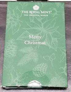 1 GRAM GOLD BAR ROYAL MINT IN CHRISTMAS SLEEVE