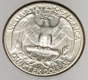 1932-D WASHINGTON QUARTER AU
