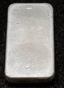 5 TROY OZ .999 FINE SILVER BAR ITALY