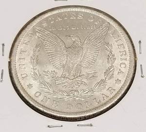 1884-O MORGAN SILVER DOLLAR UNC