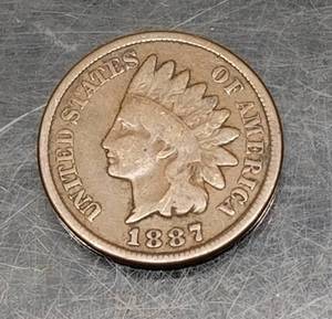 3 US COINS 1887 INDIAND HEAD 1C 1929-S BUFFALO 5C 1935-D MERCURY 10C