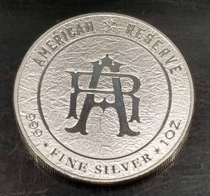 AMERICAN RESERVE 1 TROY OZ .999 FINE SILVER US MINED & MINTED