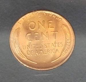 1946-S US WHEAT CENT BU