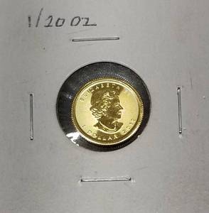 2019 CANADA GOLD MAPLE LEAF 120th TROY OZ .9999 FINE GOLD