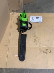 lot 14 image: GreenWorks Pro 60V 18 in. Brushless Cordless Chainsaw (Tool-Only). See Pictures