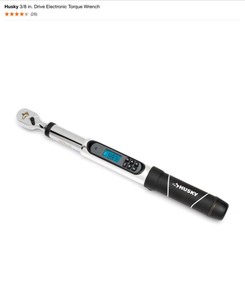lot 6 image: Husky 12 in. Drive Extendable Breaker Bar, 24 in. Ratcheting Bar, 14 in. Torque Wrench & 38 Electronic Torque Wrench. See Pictures
