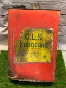 lot 24 image: Rare C.L.S. 1 Gallon Lubricant Can