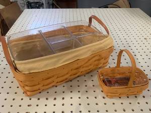 lot 73 image: 2001 Pantry & Parsley Longaberger Baskets