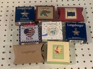 lot 76 image: Lot of 8 Longaberger Accessories