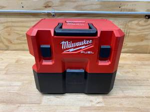 lot 26 image: MILWAUKEE M12 FUEL 12-Volt Lithium-Ion Cordless 1.6 Gal. WetDry Vacuum (Tool-Only)