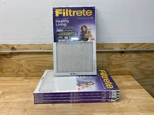 lot 61 image: FILTRETE Lot of 5-  Ultra Allergen Reduction Furance Filter Air Filters (16x25x1)