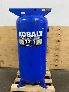 lot 52 image: KOBALT 60 Gallon Air Compressor Tank (Tank Only)