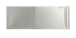 lot 54 image: HUSKY 52 in. W to 72 in. W Adjustable Pegboard, Stainless Steel