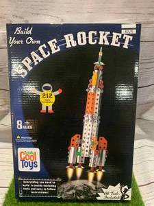 New 212 Piece Space Rocket Toy