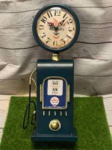 Chevron Gas Pump Clock 13 ��Tall