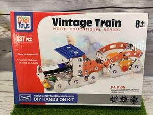 New 137 Piece Vintage Train DIY Model