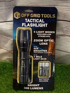 New 40X Brighter Tactical Flashlight