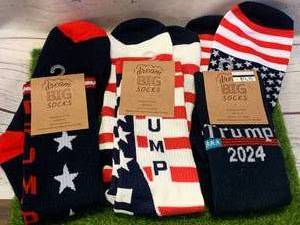 3 New Pair of Trump Socks