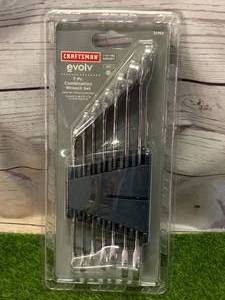 New Craftsman Evolved Seven Piece SAE Wrench Set