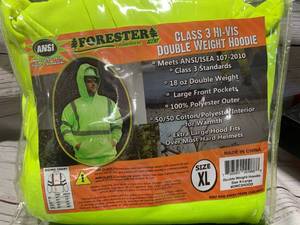 New Heavyweight Hi Vis Sweatshirt Size XL
