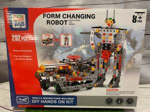 New 292 Piece Tank Two Robot Erector Set