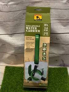 New 10 Liter Collapsible Water Carrier