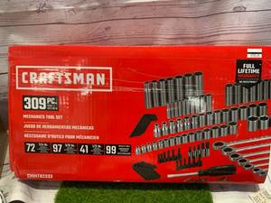 New Craftsman 309 Piece Mechanics Tool Set (Weighs Nearly 40 Pounds)