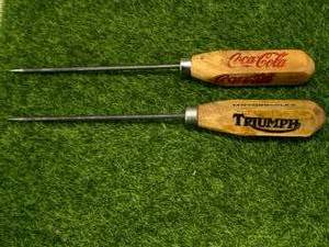 Coca-Cola & Triumph Ice Picks 9� Long