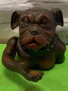Bulldog Cast Iron Bank 6� Tall