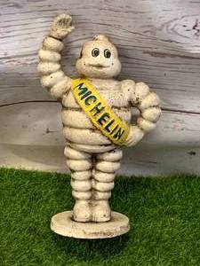 Michelin Man Cast Iron Bank 6 �� Tall
