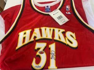 Jason Terry Autographed Jersey Size XXL