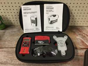 lot 6 image: Craftsman 4-in-1 Level With Laser Trac