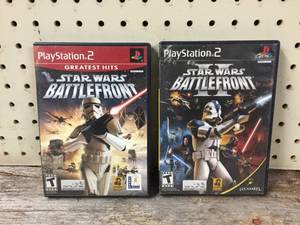 lot 57 image: PS2 Star Wars Battlefront 1 & 2