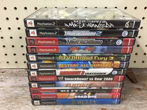 lot 58 image: PS2 12 Games