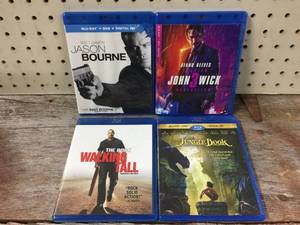 lot 61 image: 4 Blu-ray Movies