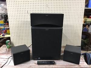 lot 66 image: Sony Home Theater Type Powered Speaker System