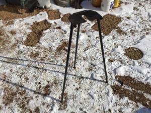 lot 25 image: StrikeMaster Ice Auger Metal Stand