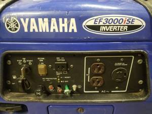 lot 2 image: Yamaha EF3000ISE Inverter - Runs