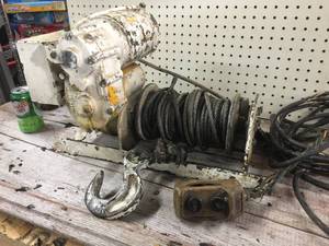 lot 115 image: Ramsey Gear Drive 12,000 Winch - Made in U.S.A.