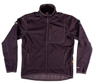 lot 155 image: New Dewalt Barton Mens Medium Black Polyester Water Resistant Jacket