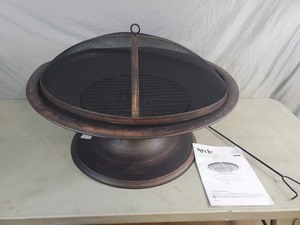 lot 3 image: New Firepit - Spots Slightly Bent