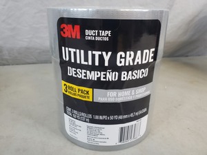 lot 41 image: New 3 Pack 3M Utility Grade Duct Tape